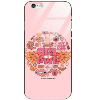 Black Case Wzory ST_FEM Apple IPHONE 6 / 6S  - FunnyCase 