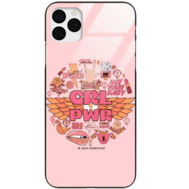 Black Case Wzory ST_FEM Apple IPHONE 11 PRO MAX  - FunnyCase 