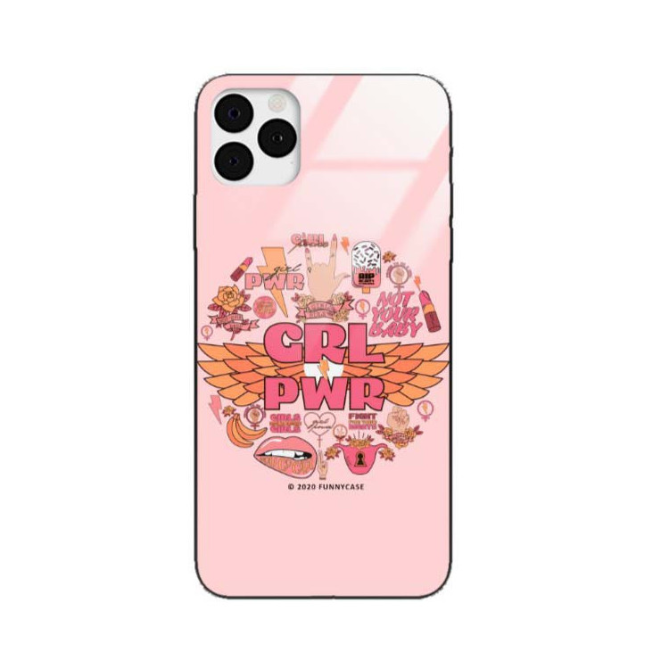 Black Case Wzory ST_FEM Apple IPHONE 11 PRO  - FunnyCase 