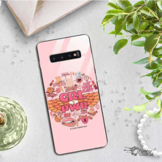 Black Case Wzory ST_FEM Samsung GALAXY S10 PLUS  - FunnyCase 