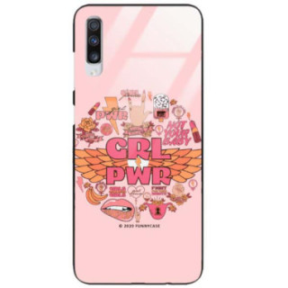 Black Case Wzory ST_FEM Samsung GALAXY A70 / A70S  - FunnyCase 