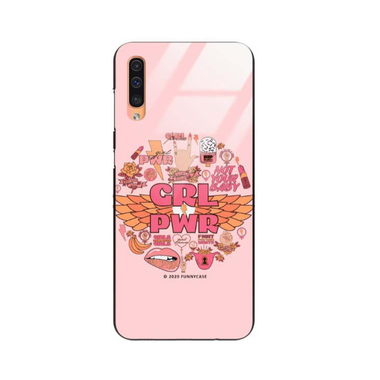 Black Case Wzory ST_FEM Samsung GALAXY A50 / A30S / A50S  - FunnyCase 