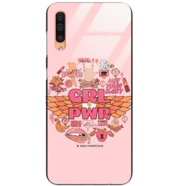 Black Case Wzory ST_FEM Samsung GALAXY A50 / A30S / A50S  - FunnyCase 