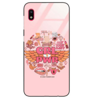 Black Case Wzory ST_FEM Samsung GALAXY A10  - FunnyCase 