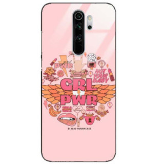 Black Case Wzory ST_FEM Xiaomi REDMI NOTE 8 PRO  - FunnyCase 