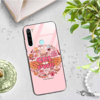 Black Case Wzory ST_FEM Xiaomi REDMI NOTE 8  - FunnyCase 