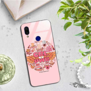 Black Case Wzory ST_FEM Xiaomi REDMI 7  - FunnyCase 