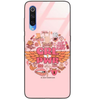 Black Case Wzory ST_FEM Xiaomi MI9  - FunnyCase 