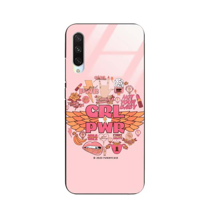 Black Case Wzory ST_FEM Xiaomi MI A3  - FunnyCase 