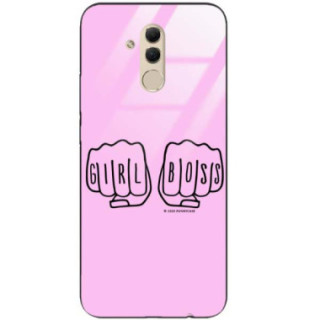 Black Case Wzory ST_FEM Huawei MATE 20 LITE  - FunnyCase 