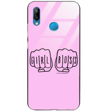 Black Case Wzory ST_FEM Huawei P30 LITE  - FunnyCase 