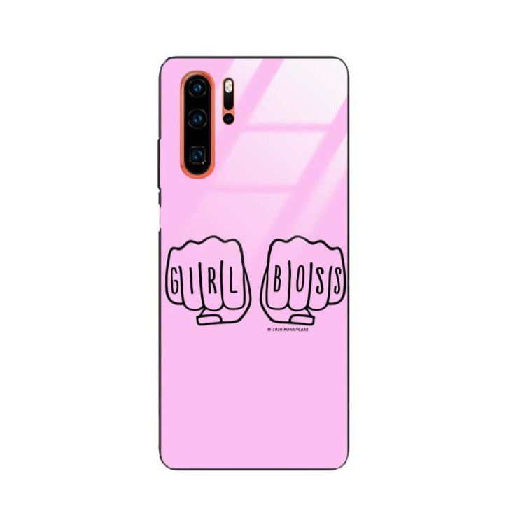 Black Case Wzory ST_FEM Huawei P30 PRO  - FunnyCase 