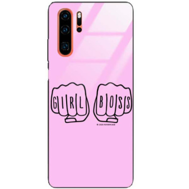 Black Case Wzory ST_FEM Huawei P30 PRO  - FunnyCase 