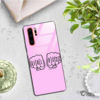 Black Case Wzory ST_FEM Huawei P30 PRO  - FunnyCase 