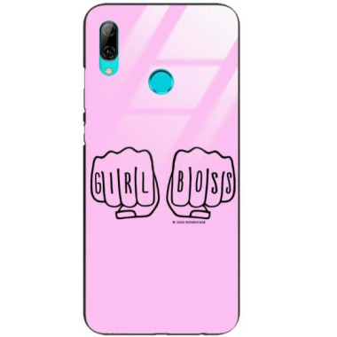 Black Case Wzory ST_FEM Huawei Y7 2019  - FunnyCase 