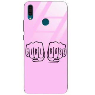 Black Case Wzory ST_FEM Huawei Y9 2019  - FunnyCase 