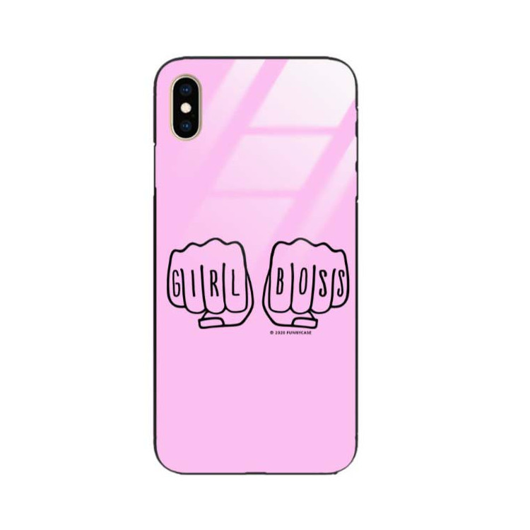 Black Case Wzory ST_FEM Apple IPHONE XS MAX  - FunnyCase 