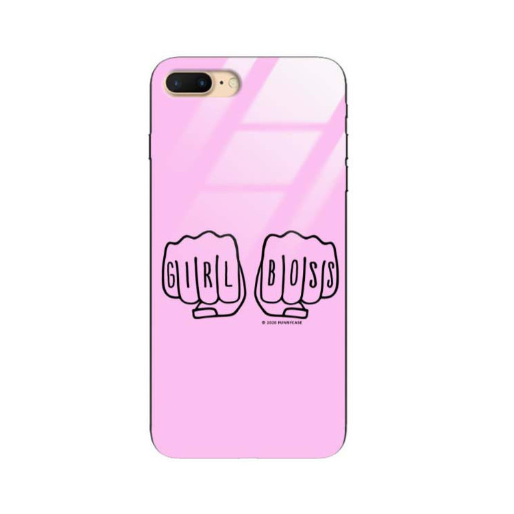 Black Case Wzory ST_FEM Apple IPHONE 7 PLUS / 8 PLUS  - FunnyCase 