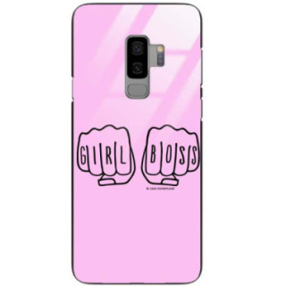 Black Case Wzory ST_FEM Samsung GALAXY S9 PLUS  - FunnyCase 