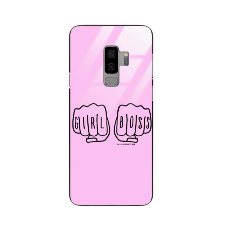 Black Case Wzory ST_FEM Samsung GALAXY S9 PLUS  - FunnyCase 