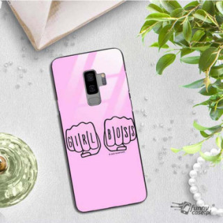 Black Case Wzory ST_FEM Samsung GALAXY S9 PLUS  - FunnyCase 