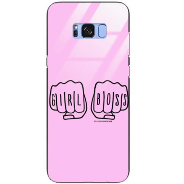 Black Case Wzory ST_FEM Samsung GALAXY S8 PLUS  - FunnyCase 