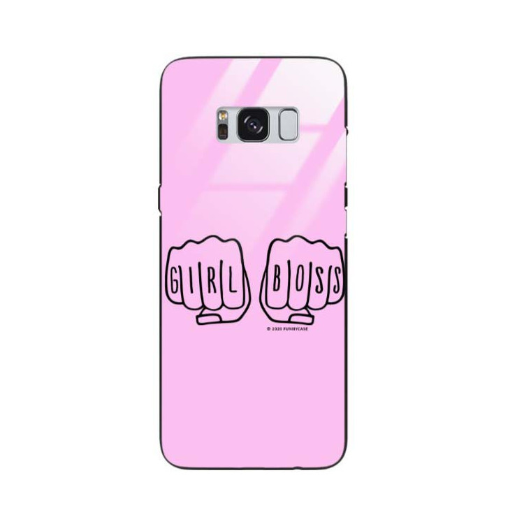 Black Case Wzory ST_FEM Samsung GALAXY S8  - FunnyCase 