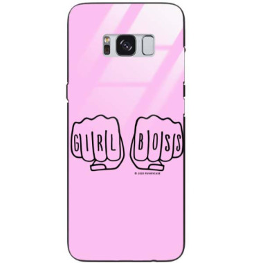 Black Case Wzory ST_FEM Samsung GALAXY S8  - FunnyCase 