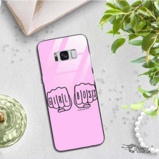 Black Case Wzory ST_FEM Samsung GALAXY S8  - FunnyCase 