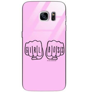 Black Case Wzory ST_FEM Samsung GALAXY S7  - FunnyCase 