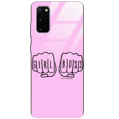 Black Case Wzory ST_FEM Samsung GALAXY S20  - FunnyCase 