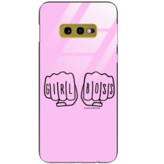 Black Case Wzory ST_FEM Samsung GALAXY S10E  - FunnyCase 