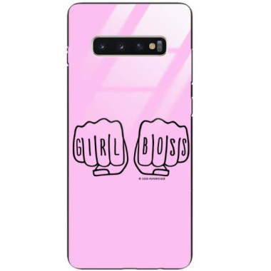 Black Case Wzory ST_FEM Samsung GALAXY S10 PLUS  - FunnyCase 