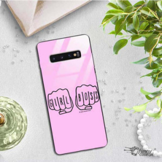 Black Case Wzory ST_FEM Samsung GALAXY S10 PLUS  - FunnyCase 