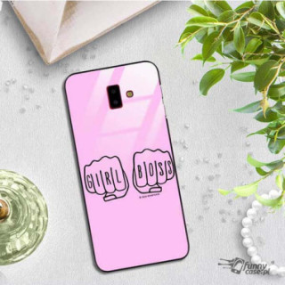 Black Case Wzory ST_FEM Samsung GALAXY J6 PLUS 2018  - FunnyCase 