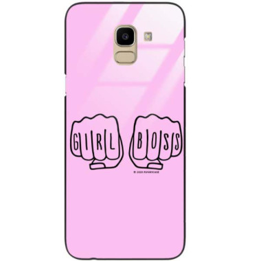 Black Case Wzory ST_FEM Samsung GALAXY J6 2018  - FunnyCase 