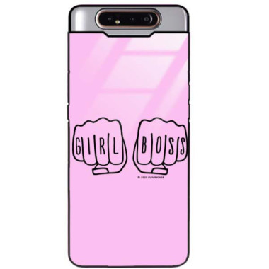 Black Case Wzory ST_FEM Samsung GALAXY A90  - FunnyCase 