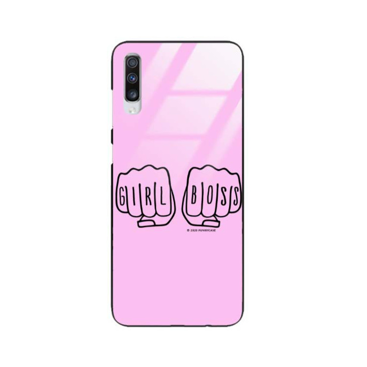 Black Case Wzory ST_FEM Samsung GALAXY A70 / A70S  - FunnyCase 