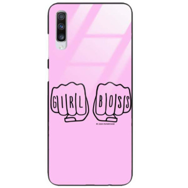 Black Case Wzory ST_FEM Samsung GALAXY A70 / A70S  - FunnyCase 