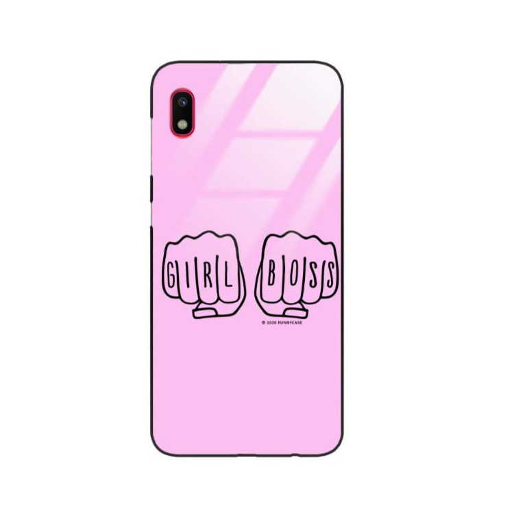 Black Case Wzory ST_FEM Samsung GALAXY A10  - FunnyCase 