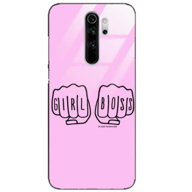 Black Case Wzory ST_FEM Xiaomi REDMI NOTE 8 PRO  - FunnyCase 