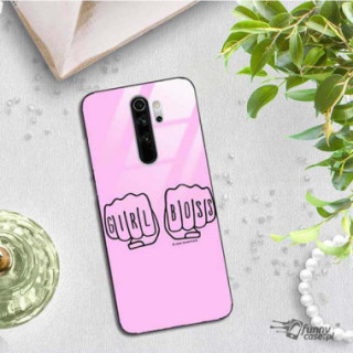 Black Case Wzory ST_FEM Xiaomi REDMI NOTE 8 PRO  - FunnyCase 