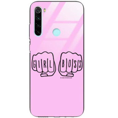 Black Case Wzory ST_FEM Xiaomi REDMI NOTE 8  - FunnyCase 