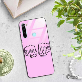 Black Case Wzory ST_FEM Xiaomi REDMI NOTE 8  - FunnyCase 