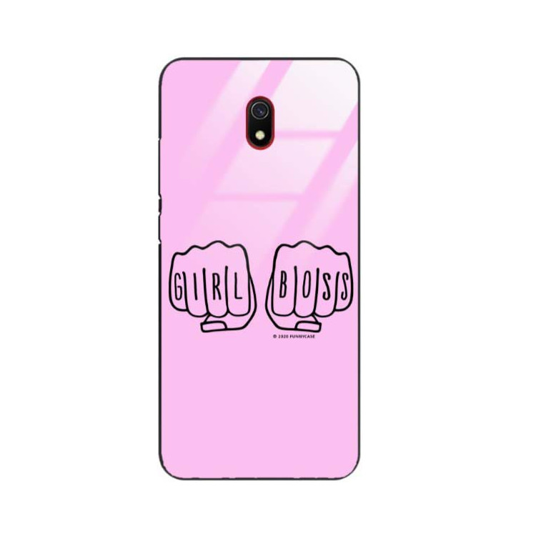 Black Case Wzory ST_FEM Xiaomi REDMI 8A  - FunnyCase 