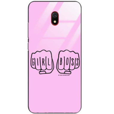 Black Case Wzory ST_FEM Xiaomi REDMI 8A  - FunnyCase 