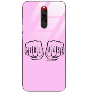 Black Case Wzory ST_FEM Xiaomi REDMI 8  - FunnyCase 