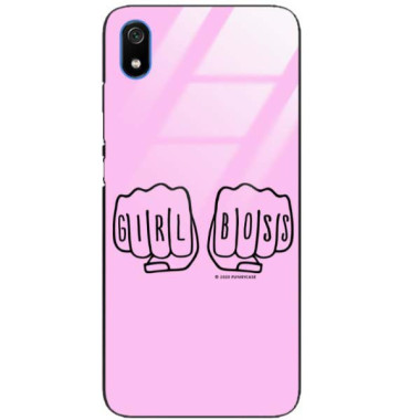 Black Case Wzory ST_FEM Xiaomi REDMI 7A  - FunnyCase 