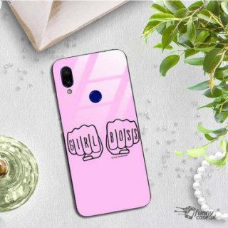 Black Case Wzory ST_FEM Xiaomi REDMI 7  - FunnyCase 