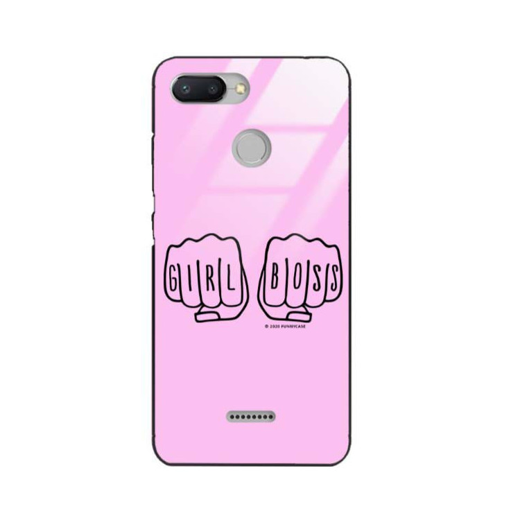 Black Case Wzory ST_FEM Xiaomi REDMI 6  - FunnyCase 